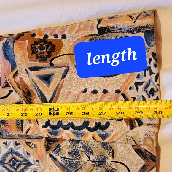 BRIGGS NY long length one button close patterned blazer jacket - Picture 12 of 12